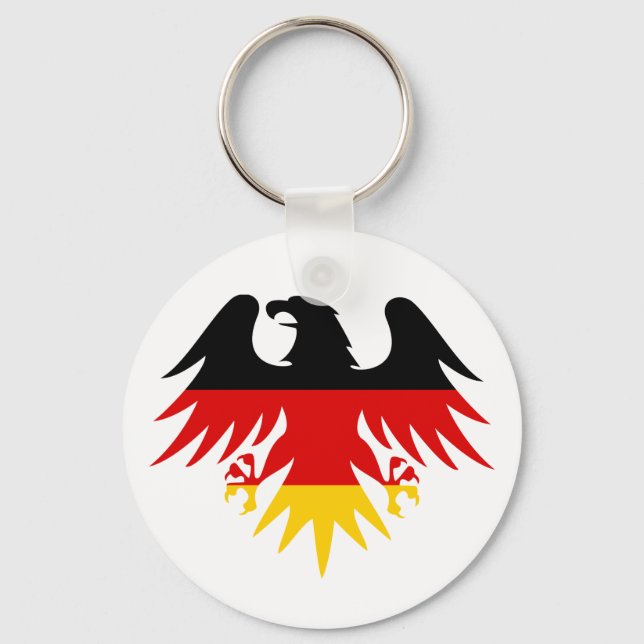 German Eagle Crest Keychain (Front)