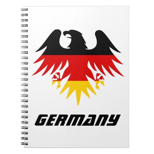 German Eagle Crest Notebook