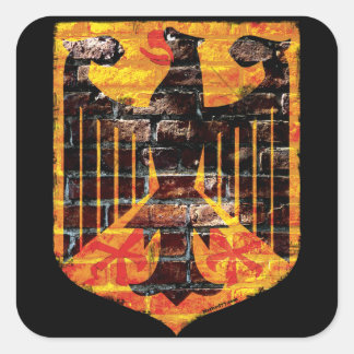 German Eagle Crest Stickers
