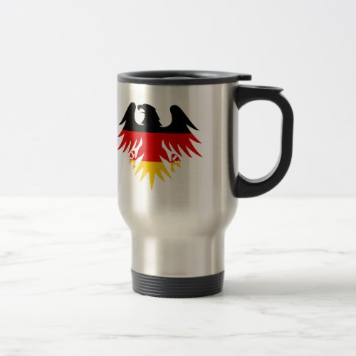 German Eagle Crest Travel Mug