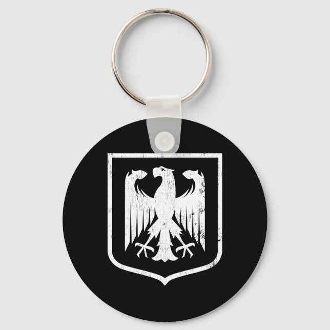 German Eagle - Deutschland coat of arms Keychain (Front)