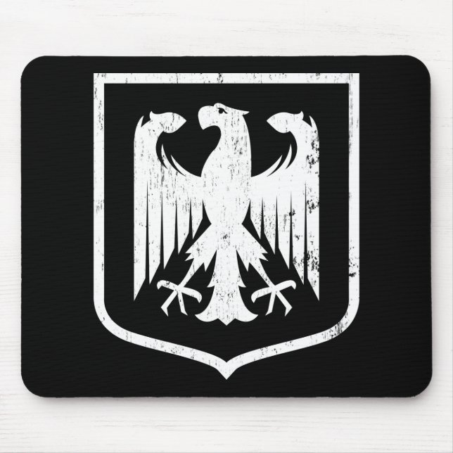 German Eagle - Deutschland coat of arms Mouse Pad (Front)