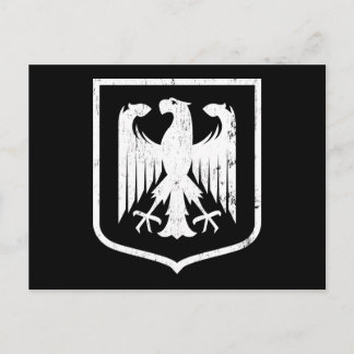 German Eagle - Deutschland coat of arms Postcard