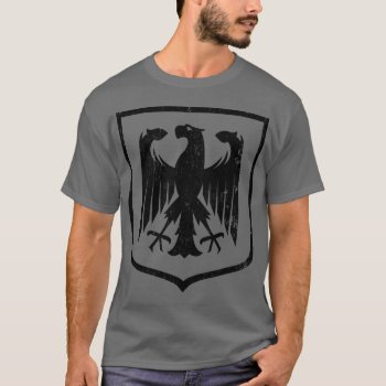 German Eagle - Deutschland Coat Of Arms T-shirt by strk3 at Zazzle