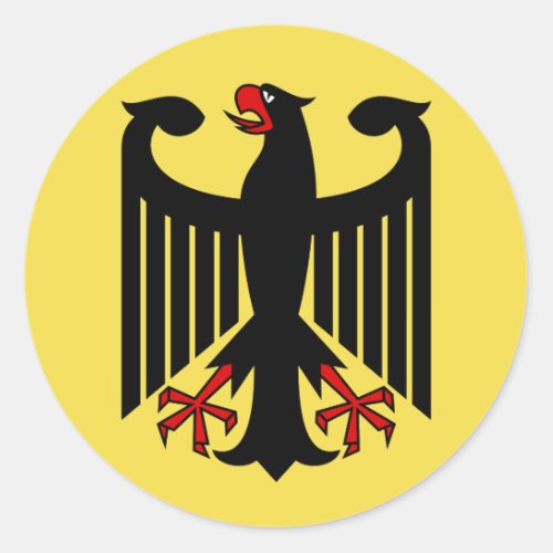 German  Eagle Emblem Sticker