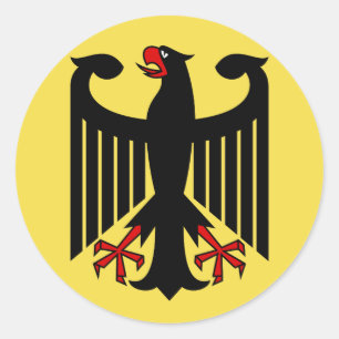 German Eagle Emblem Sticker