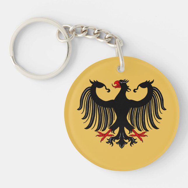 German Eagle Keychain (Front)