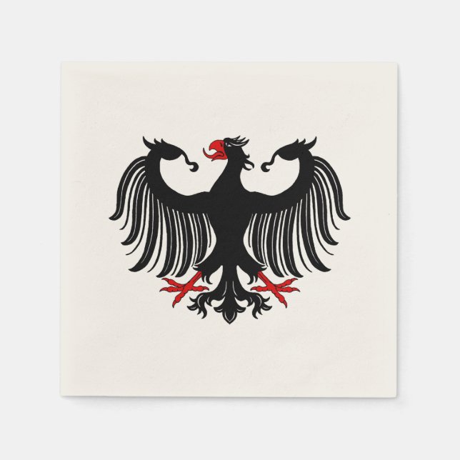 German Eagle Paper Napkins (Front)