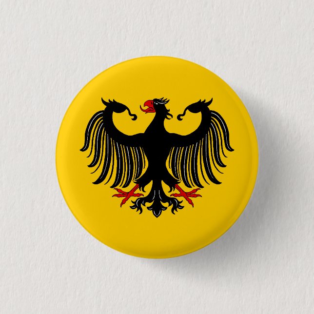 German Eagle Pinback Button (Front)