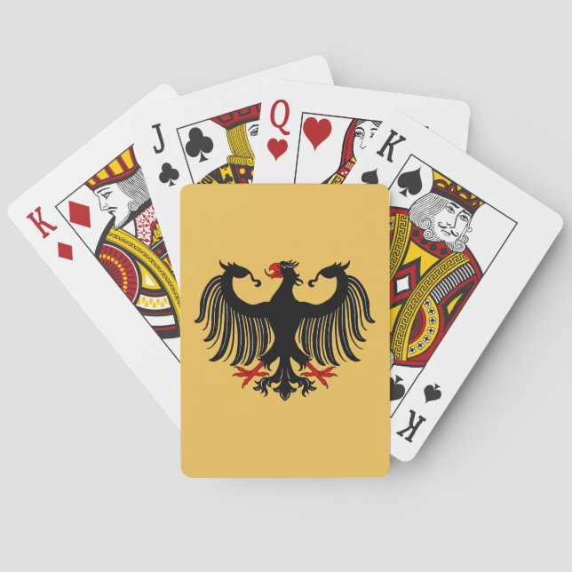 German Eagle Poker Cards (Back)