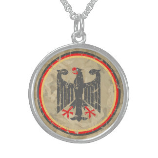 German Eagle Sterling Silver Necklace