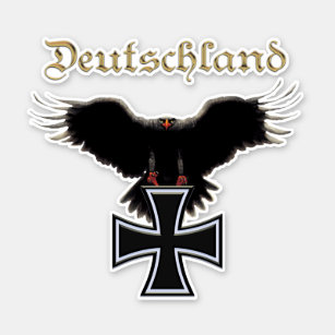 German Eagle Bundesrepublik Deutschland Vinyl Decal Sticker