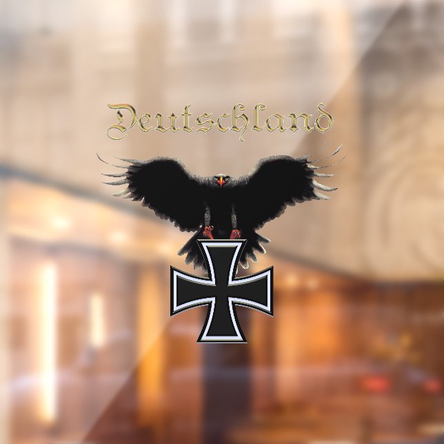 German Eagle Window Cling (Sheet 2)