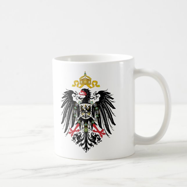 German Empire Coat of Arms (1889) Coffee Mug (Right)