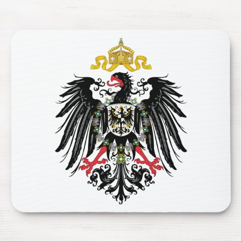 German Empire Coat of Arms 1889 Mouse Pad