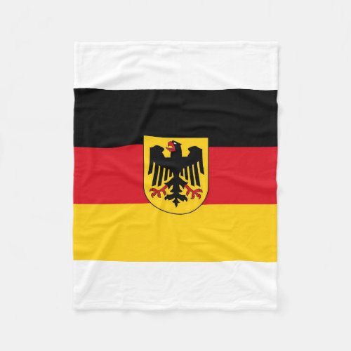 German Empire Flag Fleece Blanket