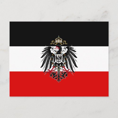 German Empire Flag Postcard