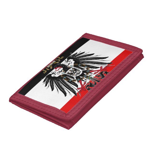 German Empire Flag Trifold Wallet (Bottom)