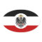 German Empire Oval Car Decal