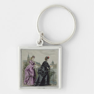 German fashions from Leipzig Keychain