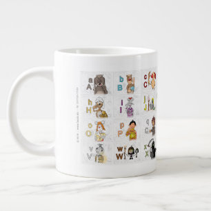 German fingerprint 2 giant coffee mug