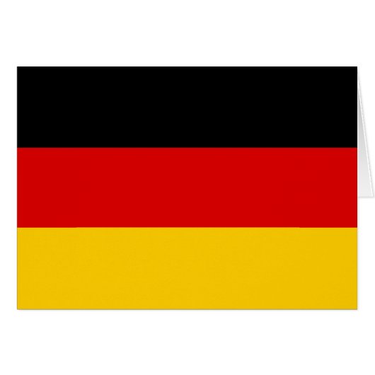 German flag (Front Horizontal)