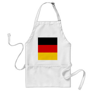 German flag adult apron
