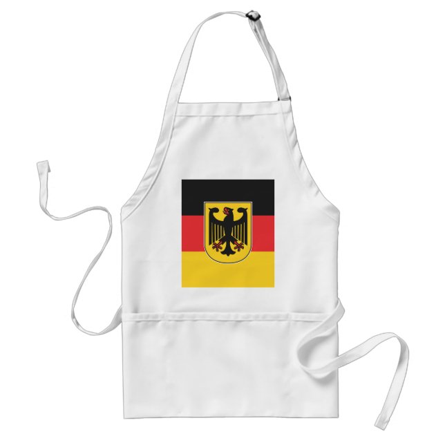 German Flag Adult Apron (Front)