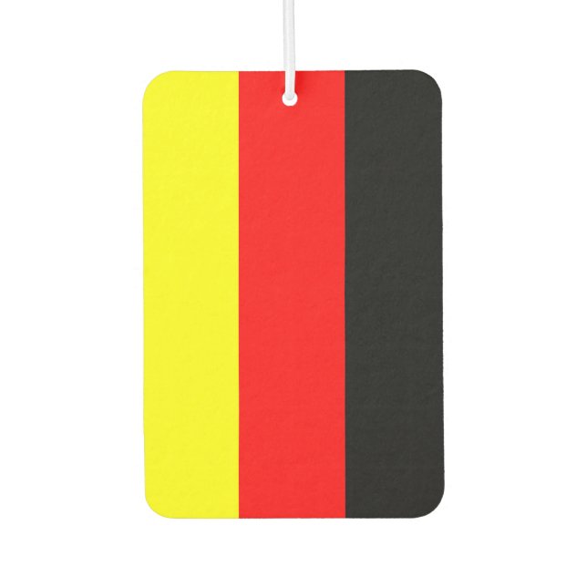 German Flag Air Freshener (Front)