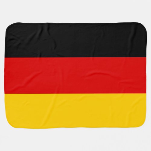 German Flag Baby Blanket