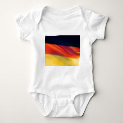 German Flag Baby Bodysuit