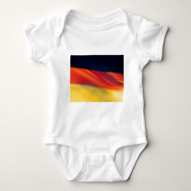 German Flag Baby Bodysuit (Front)