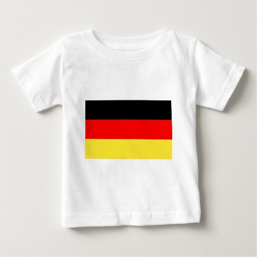 German Flag Baby T_Shirt