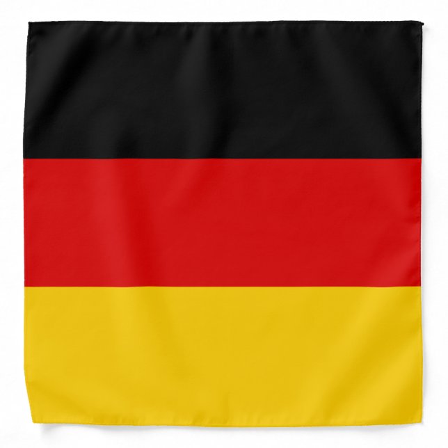 German flag bandana (Front)