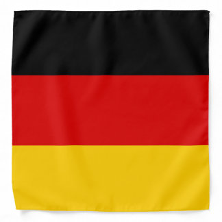 German flag bandanas