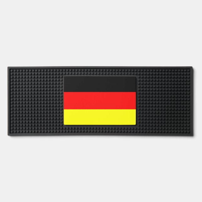 German Flag Bar Mat (Front)