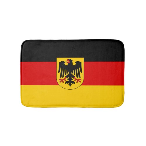 German flag bathroom mat