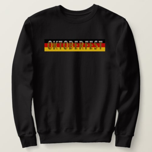 German Flag Beer Festival Oktoberfest Sweatshirt