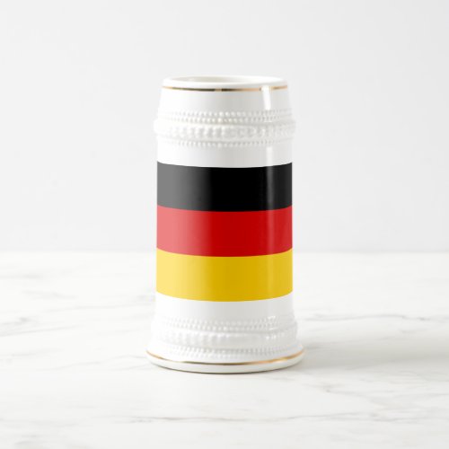 German Flag Beer Stein