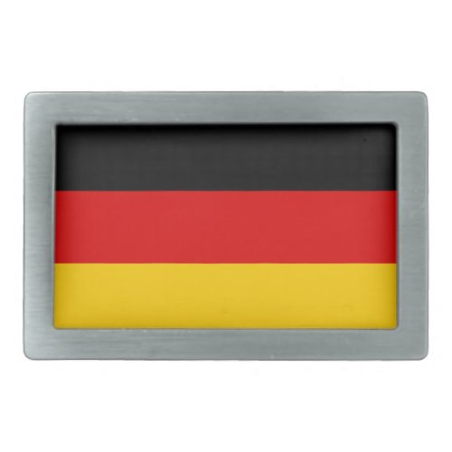 German Flag Belt Buckle