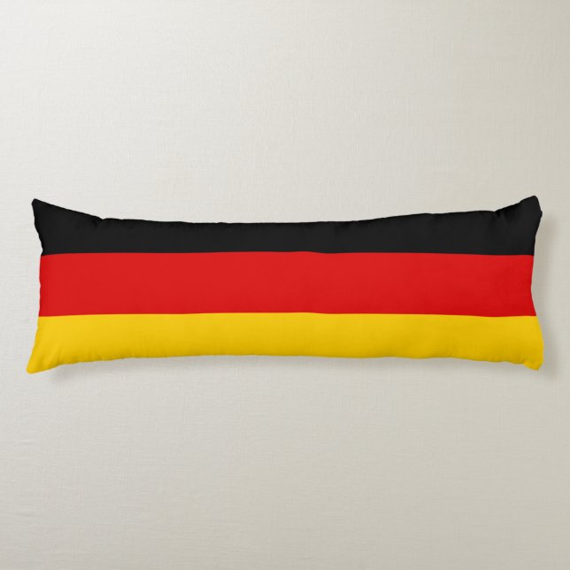 German Flag Body Pillow (Front)