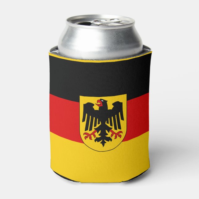 German flag can cooler (Can Front)