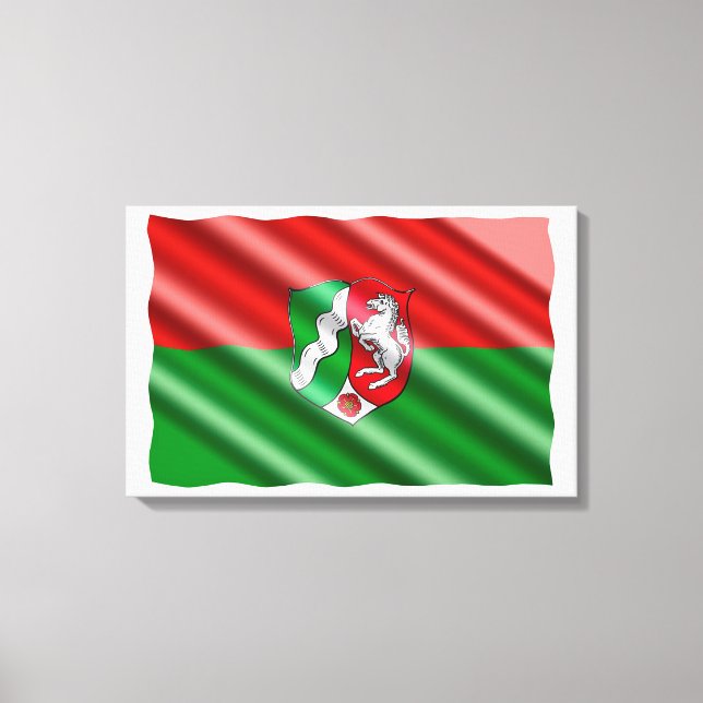 German Flag Canvas Print (Front)