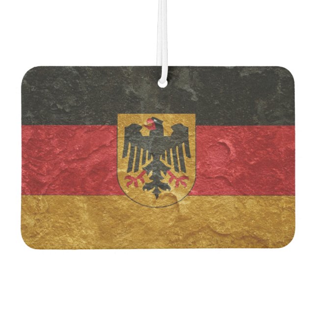 German Flag Car Air Freshener (Front)