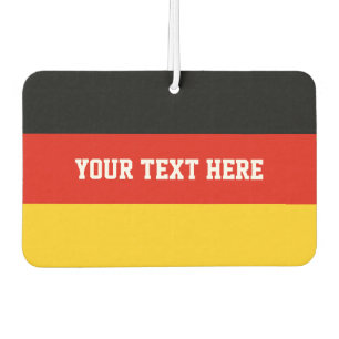 German flag car air freshener Germany pride