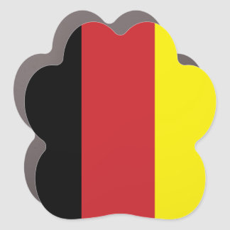 German Flag Car Magnet