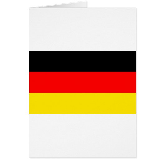 German Flag Cards (Front)