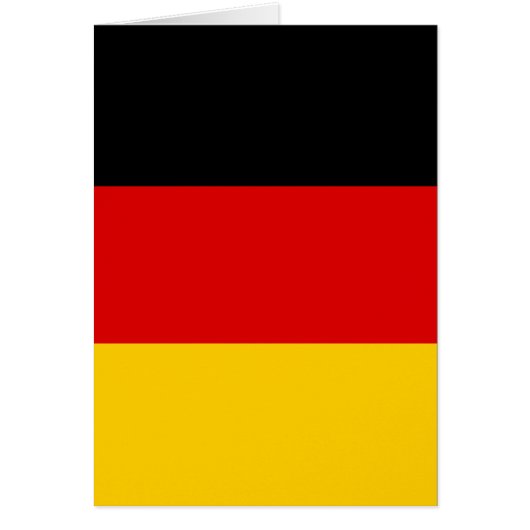 German flag cards (Front)