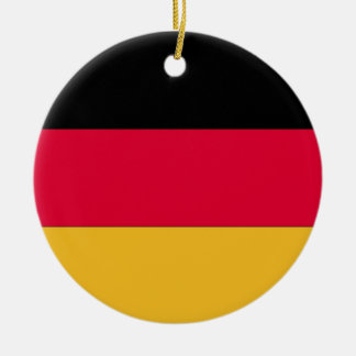German Flag Ceramic Ornament