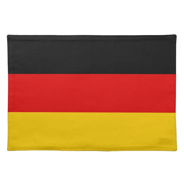 German flag cloth placemat (Front)